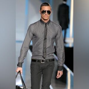 NWT Dolce & Gabbana Black Runway Jeans